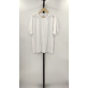 Quince Men 100% Organic Cotton Slub Crewneck Tee White L